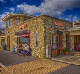 Coast Café, Worthing Seafront, Sussex.